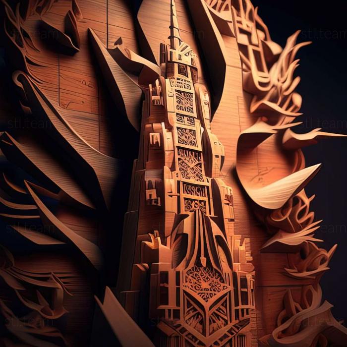 3D модель The Fleeing Tower of Sunyshore (STL)
